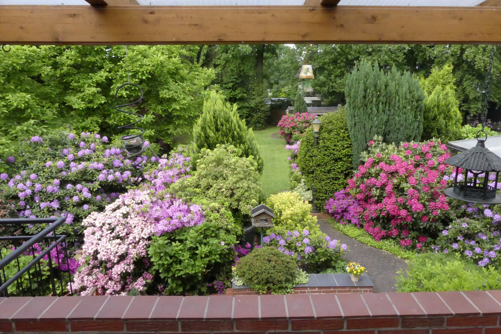 Ein Blick in unseren Garten Foto & Bild schönheit der natur, frühling