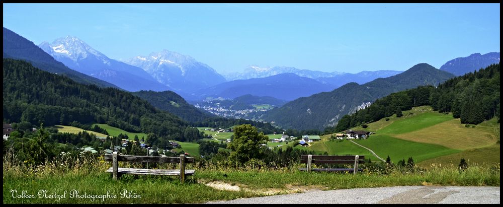 Ein Blick ins Berchtesgadener Land