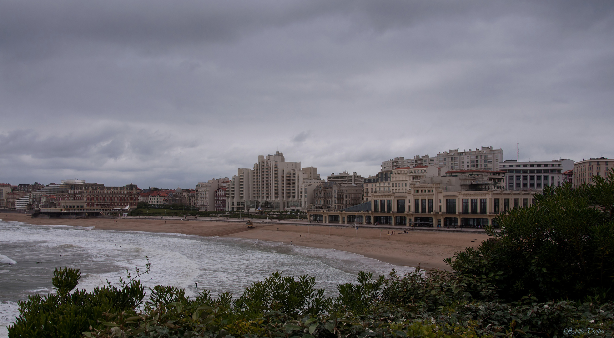 Ein Blick nach Biarritz