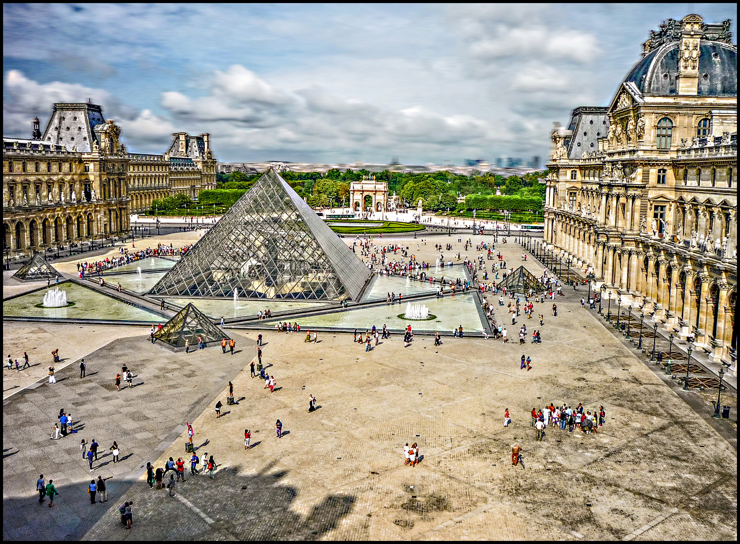 EIN BLICK NACH DRAUSSEN....