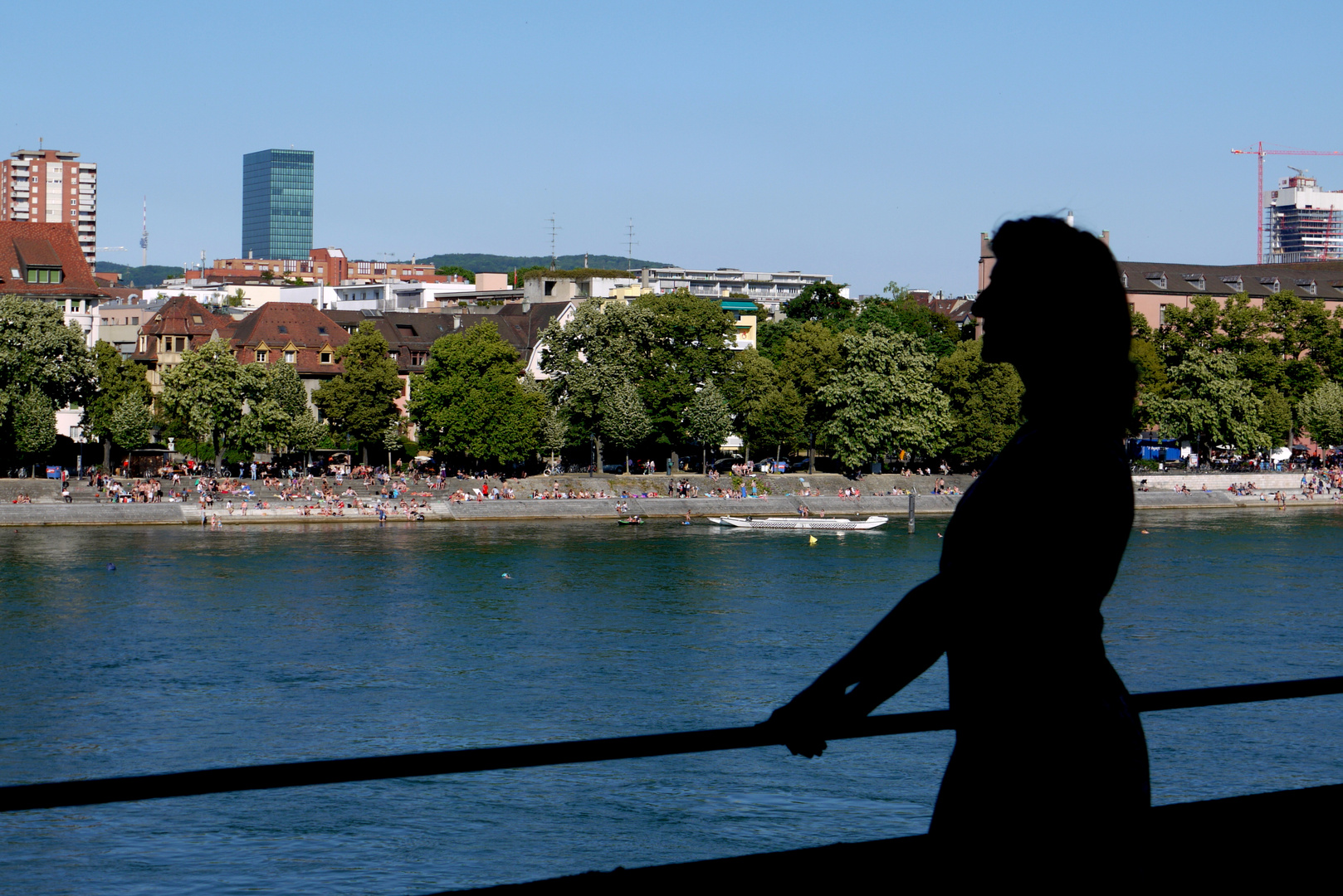 Ein Blick nach klein Basel