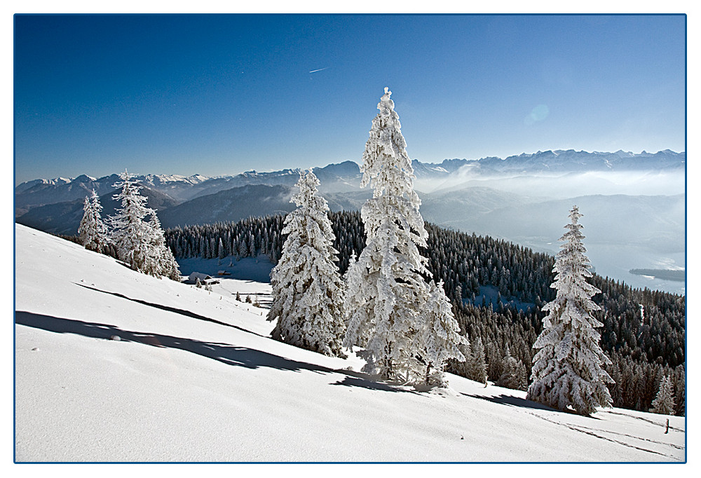 Ein Blick noch beim Abstieg