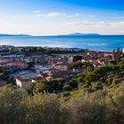 Ein Blick über Castiglione della Pescaia