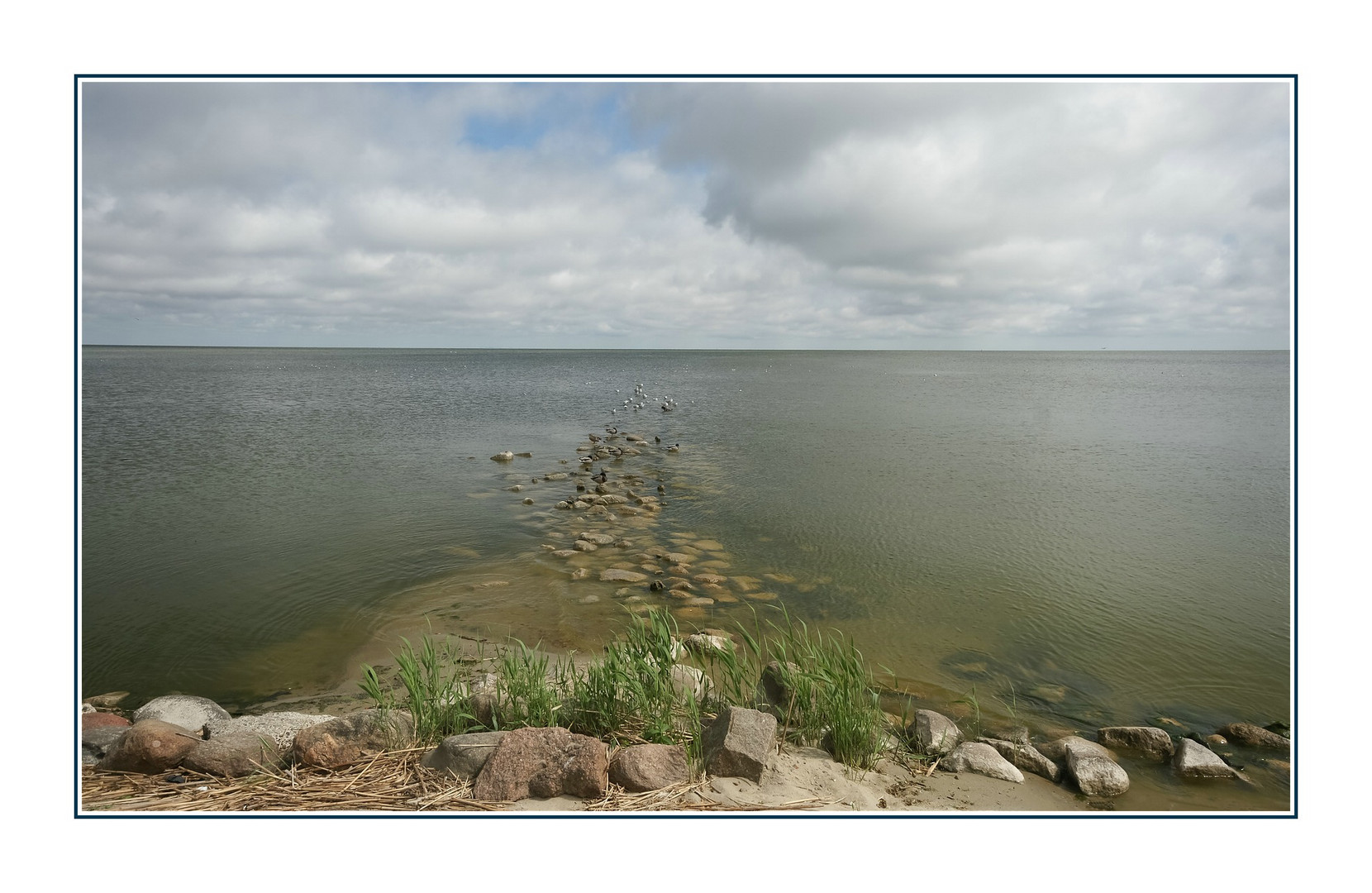 Ein Blick über das Kurische Haff