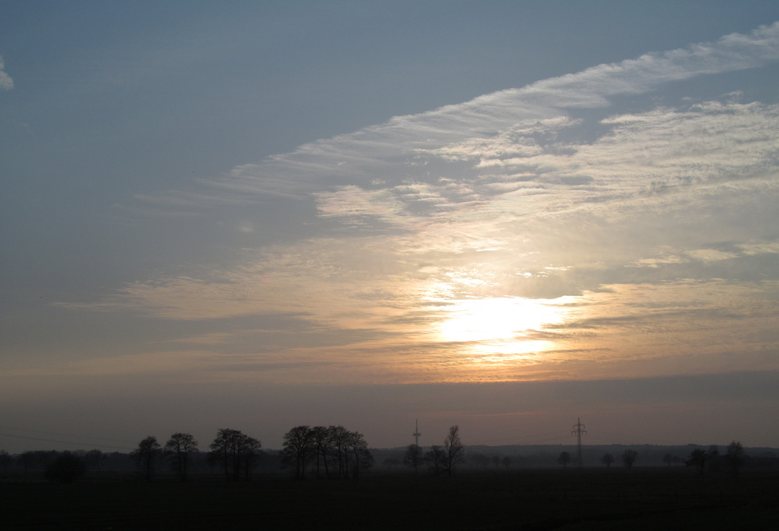 ein Blick über das Moor  ...