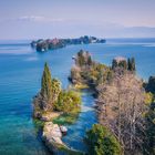 Ein Blick über den Gardasee.