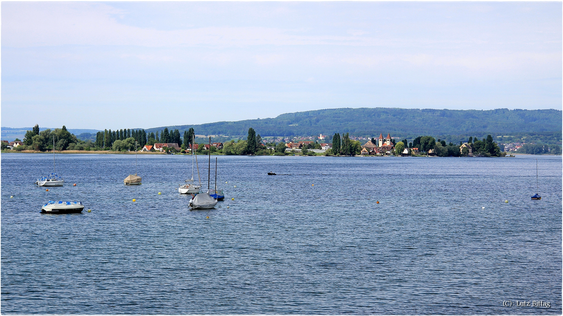 Ein Blick über den Gnadensee