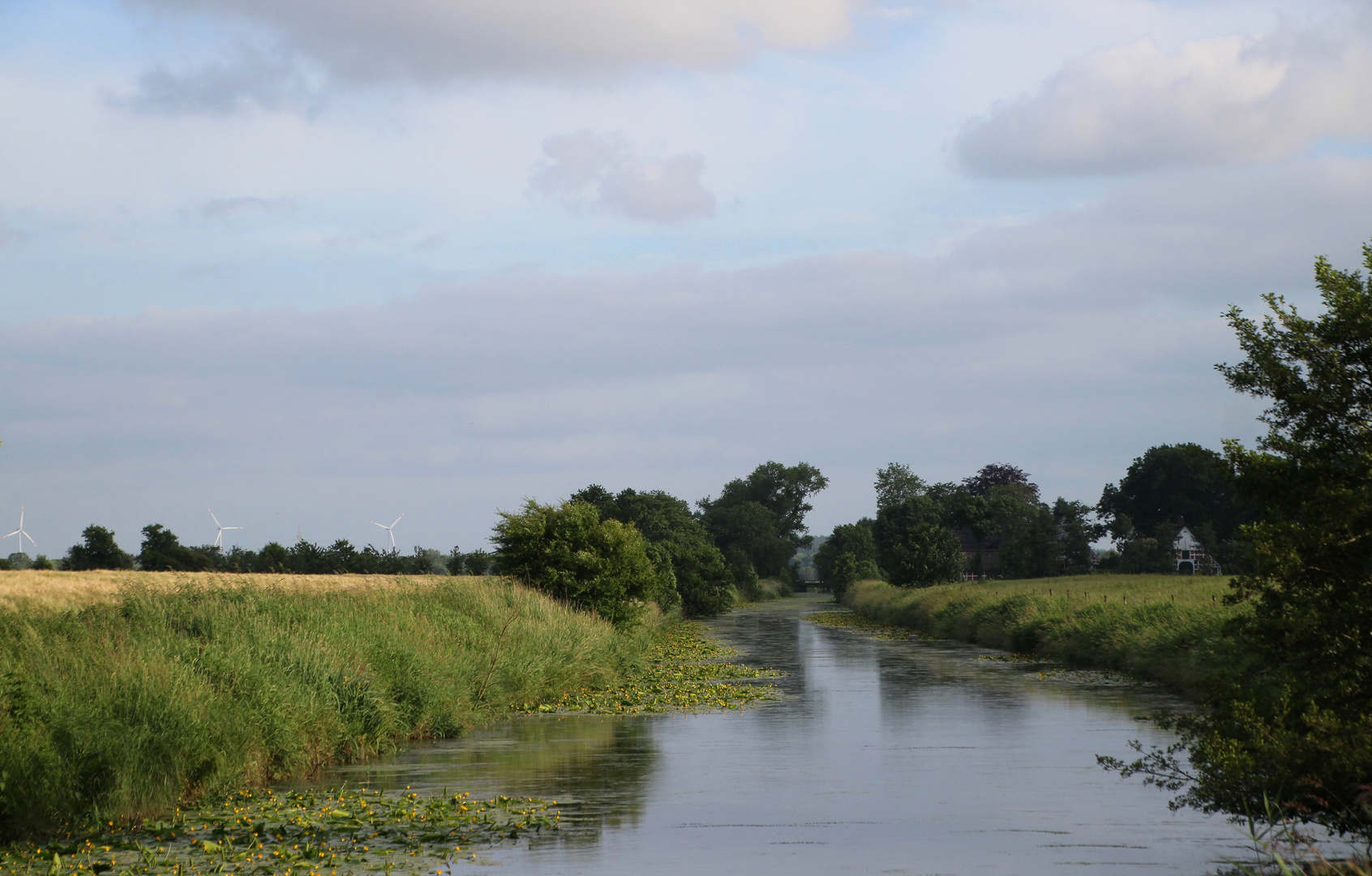 ein Blick über den großen Kanal ...