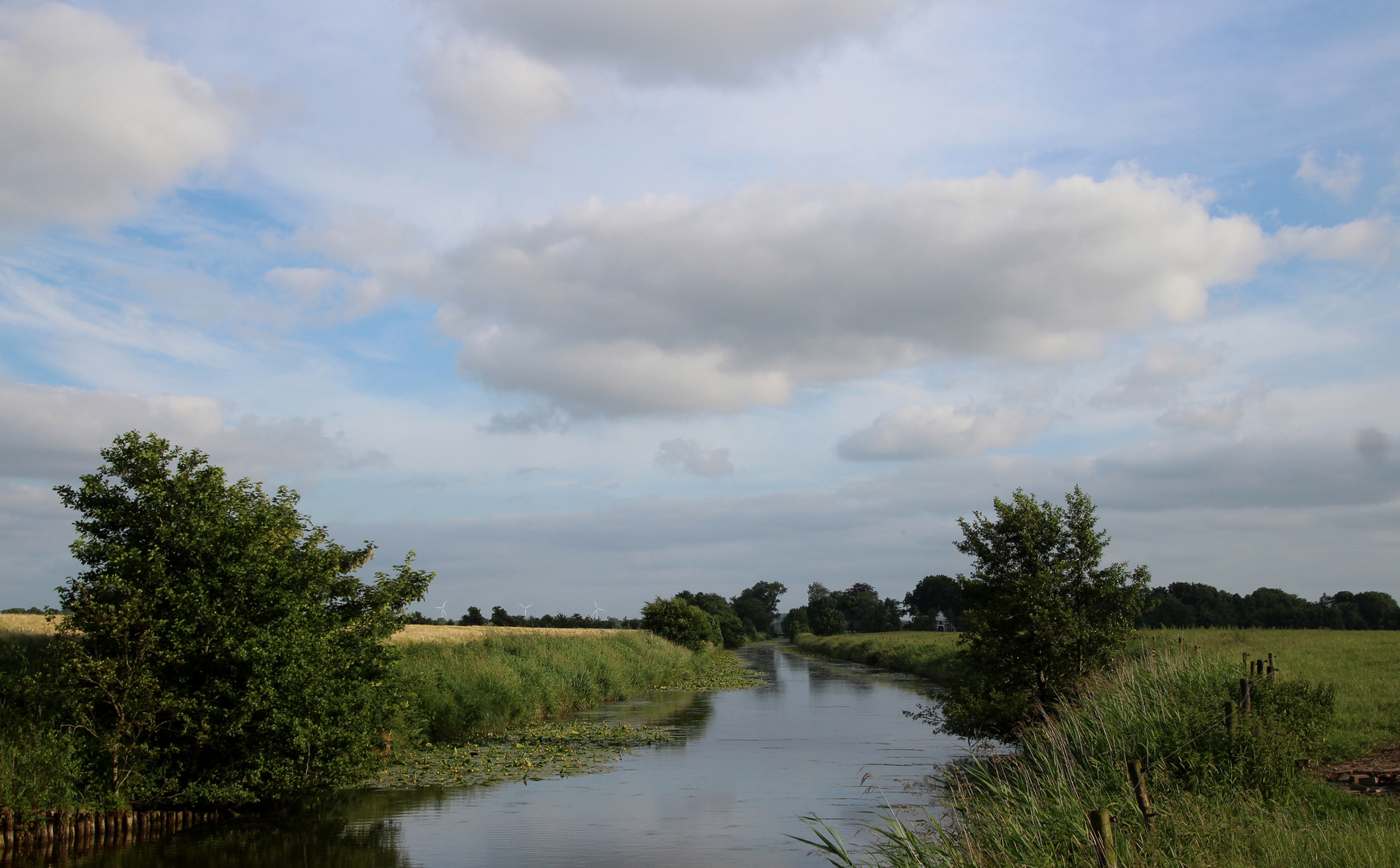  ein Blick über den Kanal ... 