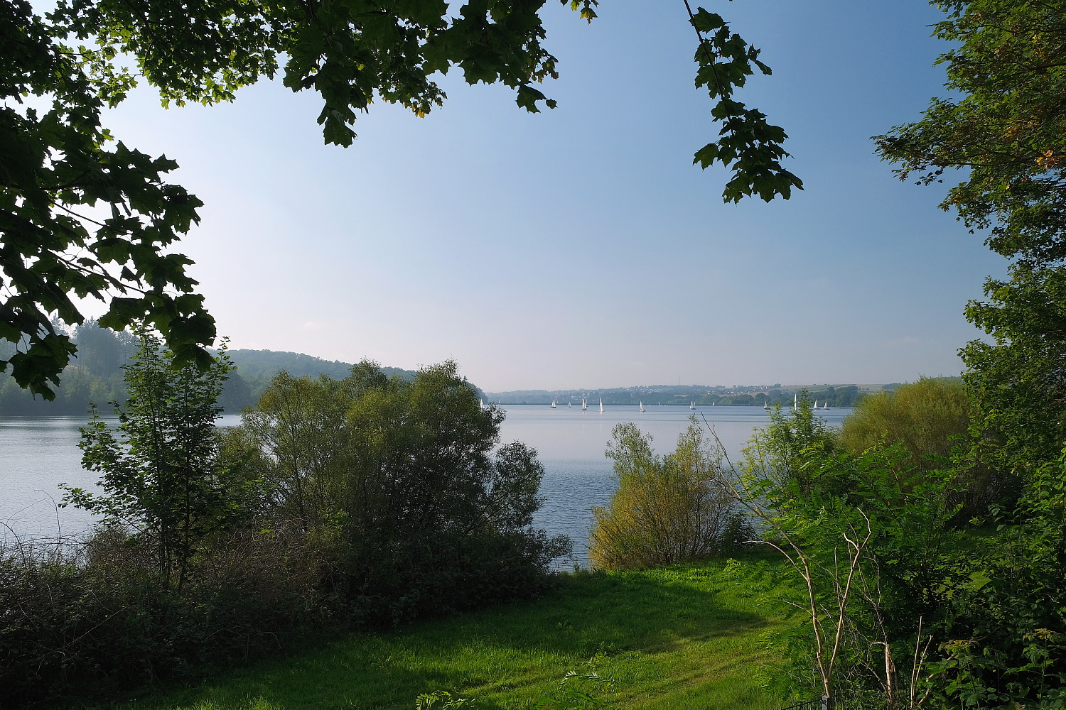 Ein Blick über den Möhnesee