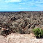 Ein Blick über die Badlands 