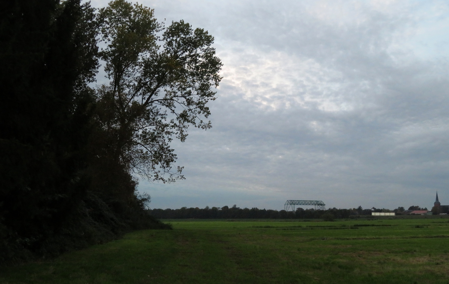 ein Blick über die große Wiese ... 