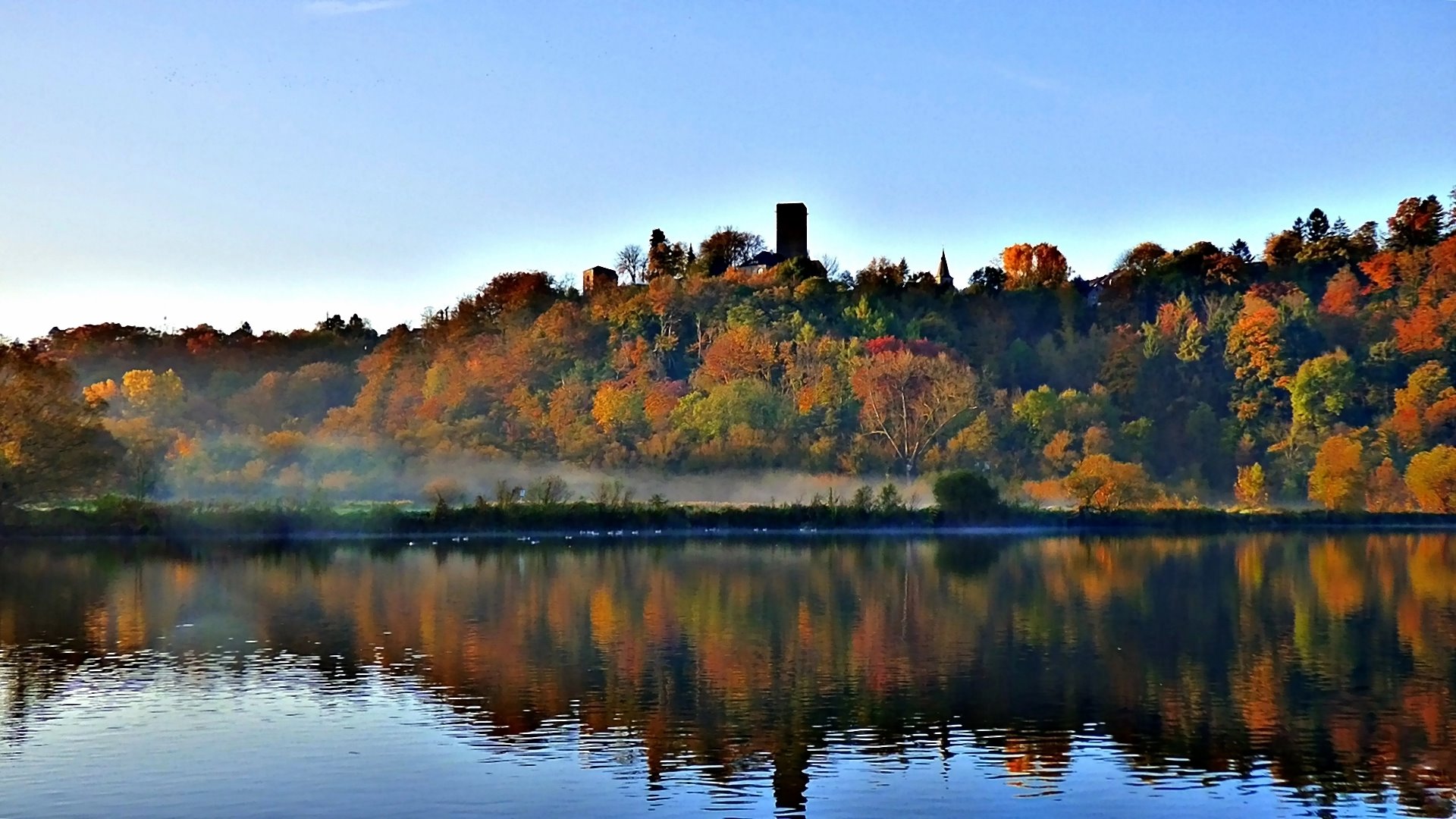 Ein Blick über die Ruhr . . .