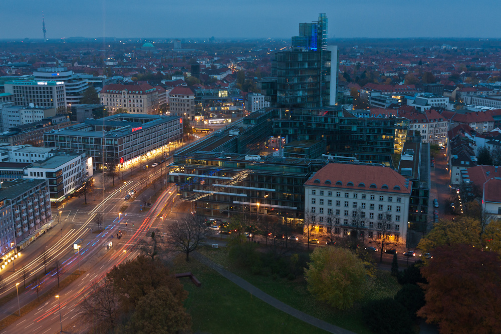 Ein Blick über die Stadt