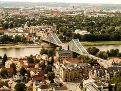 Ein Blick über Dresden