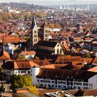 Ein Blick über Esslingen am Neckar