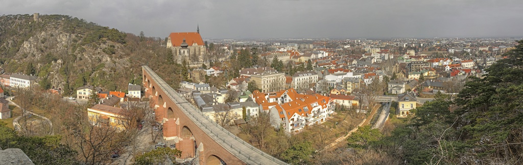 Ein Blick über Mödling