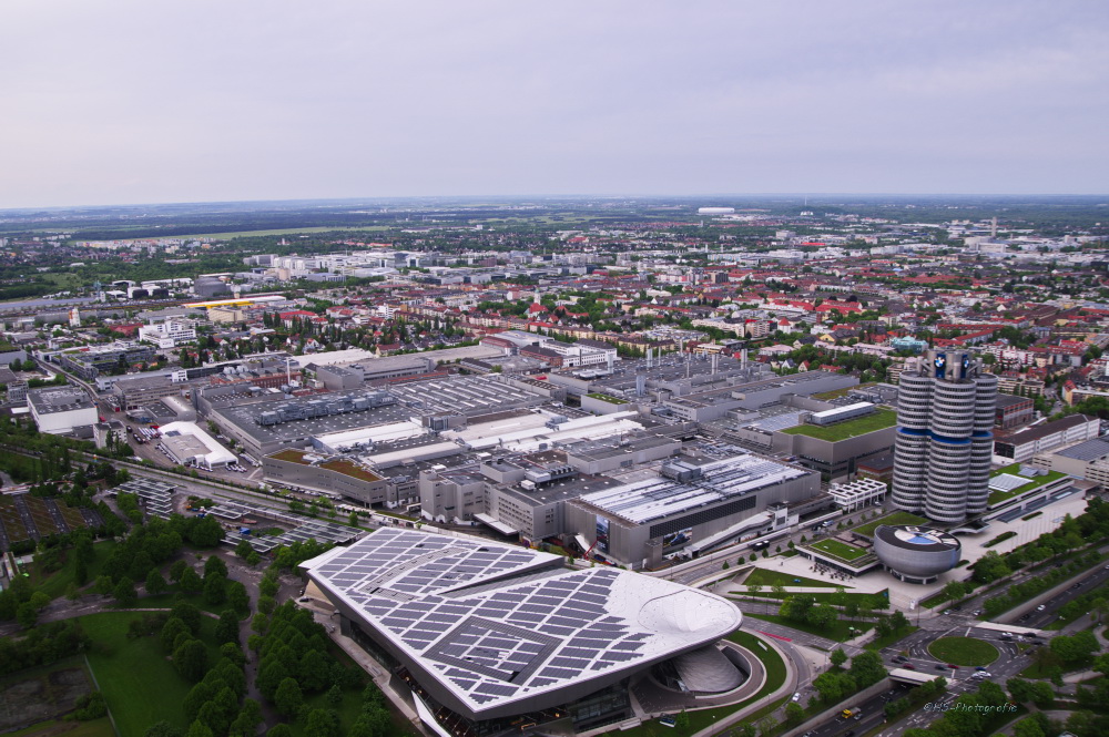 Ein Blick über Münchens Norden...