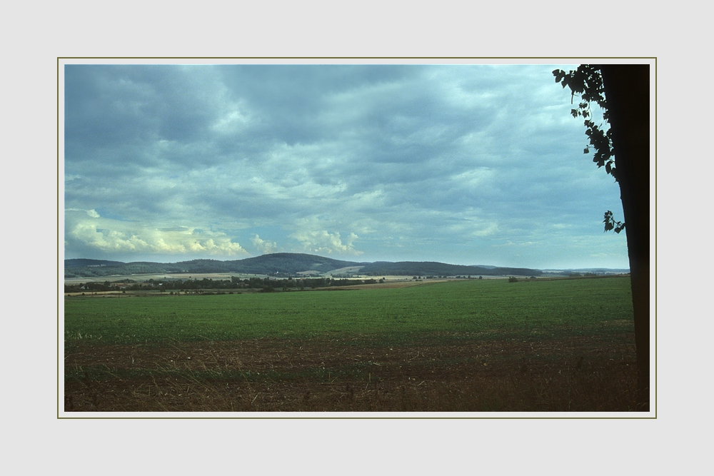 Ein Blick übers Land