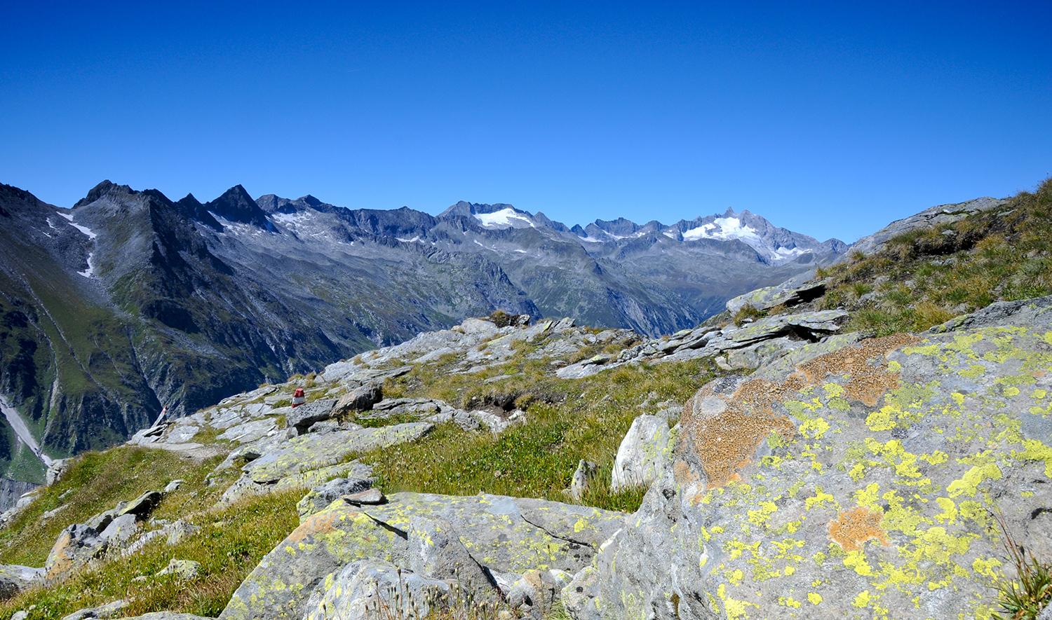 'Ein Blick vom Aufstieg zum Gamsspitzl