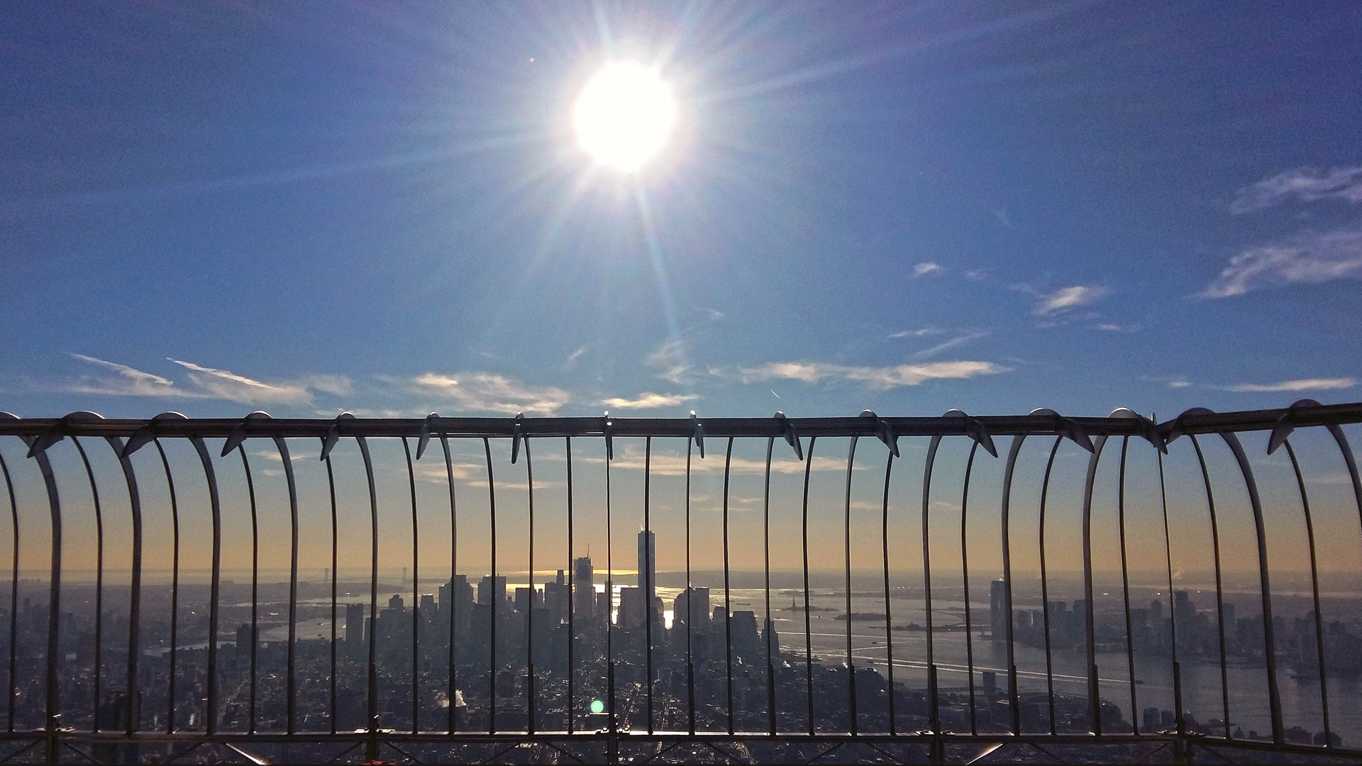 ein Blick vom Empire State Building