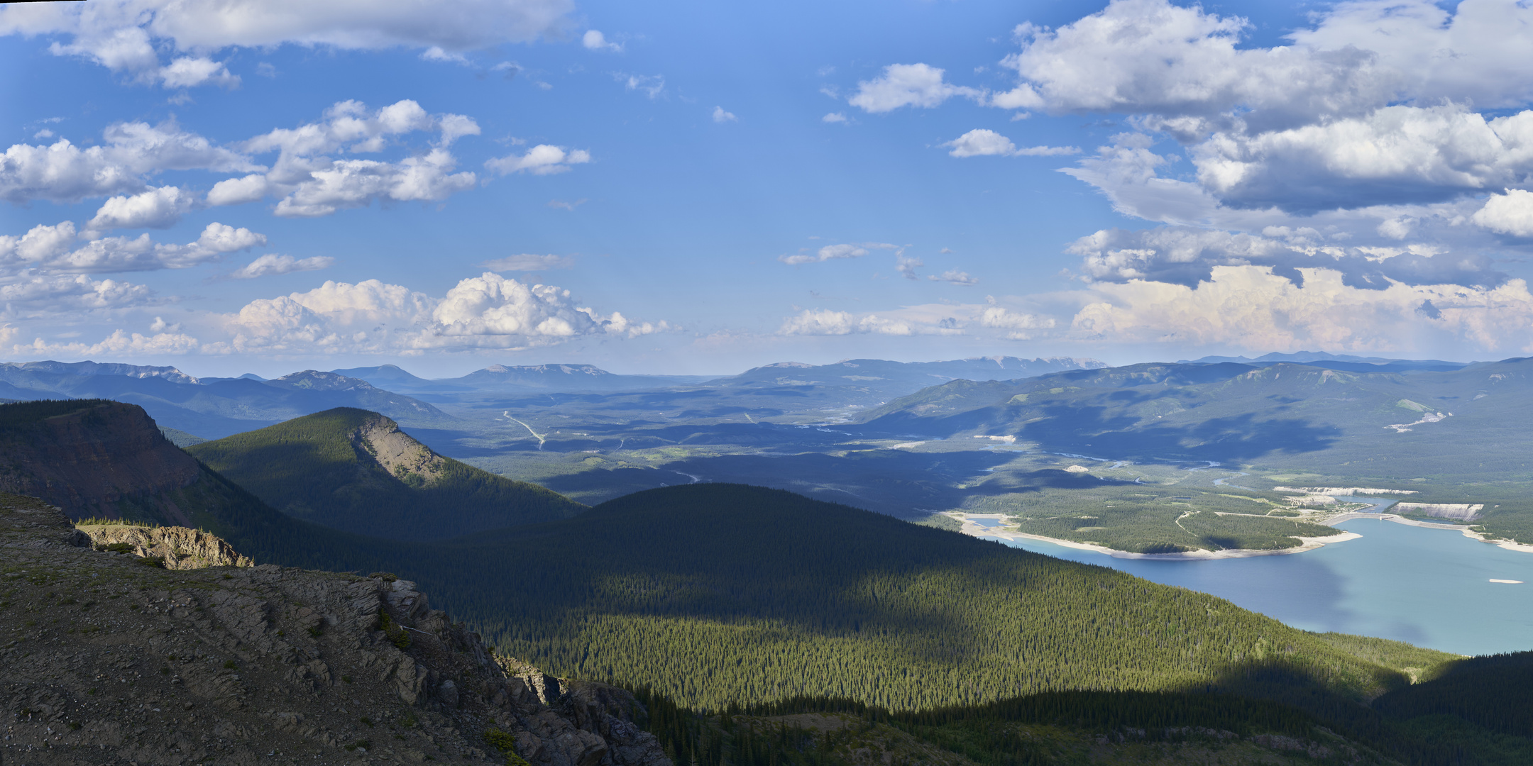 Ein Blick von All Stone ridge