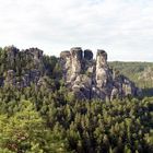 Ein Blick von der Basteibrücke