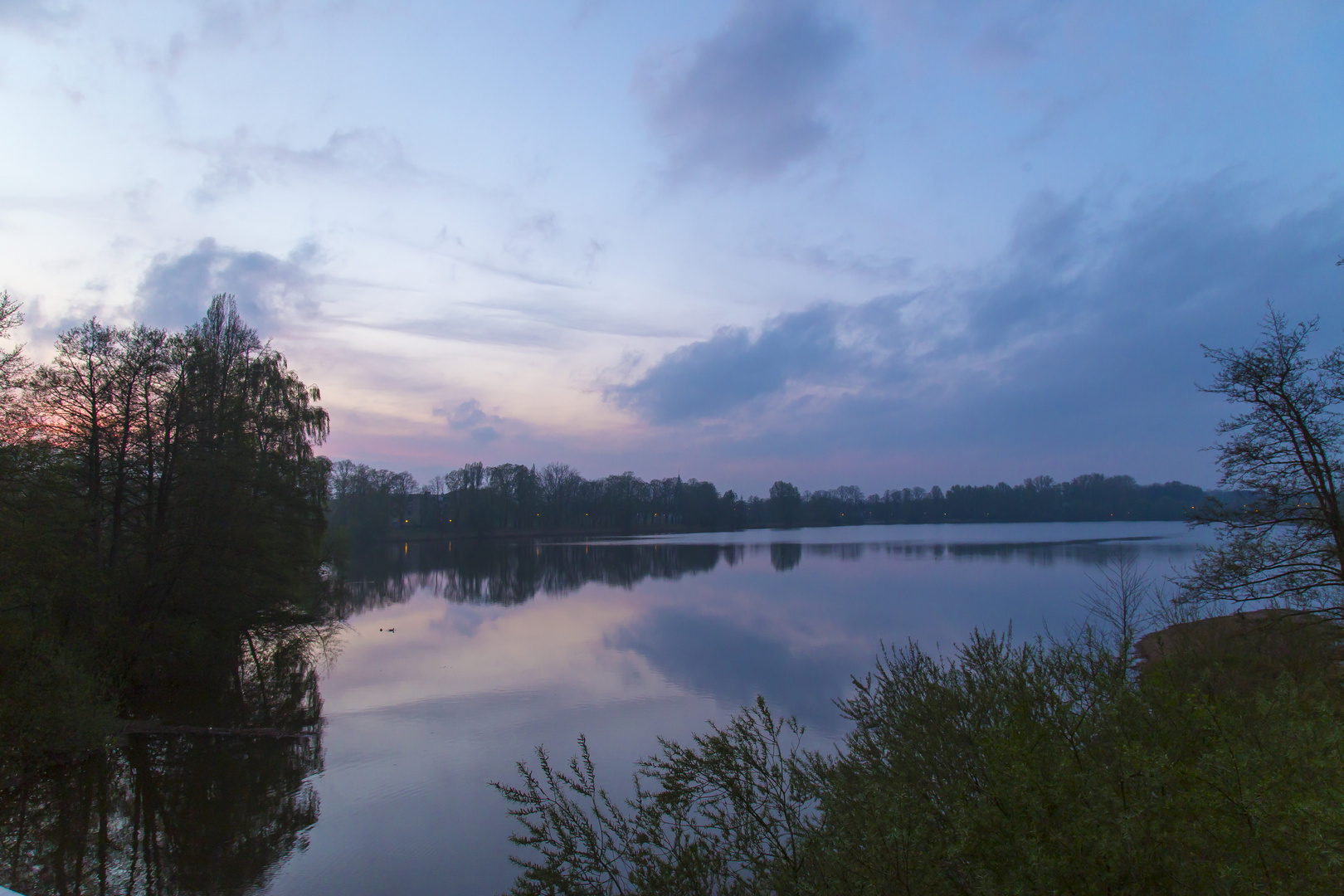 Ein Blick von der Brücke