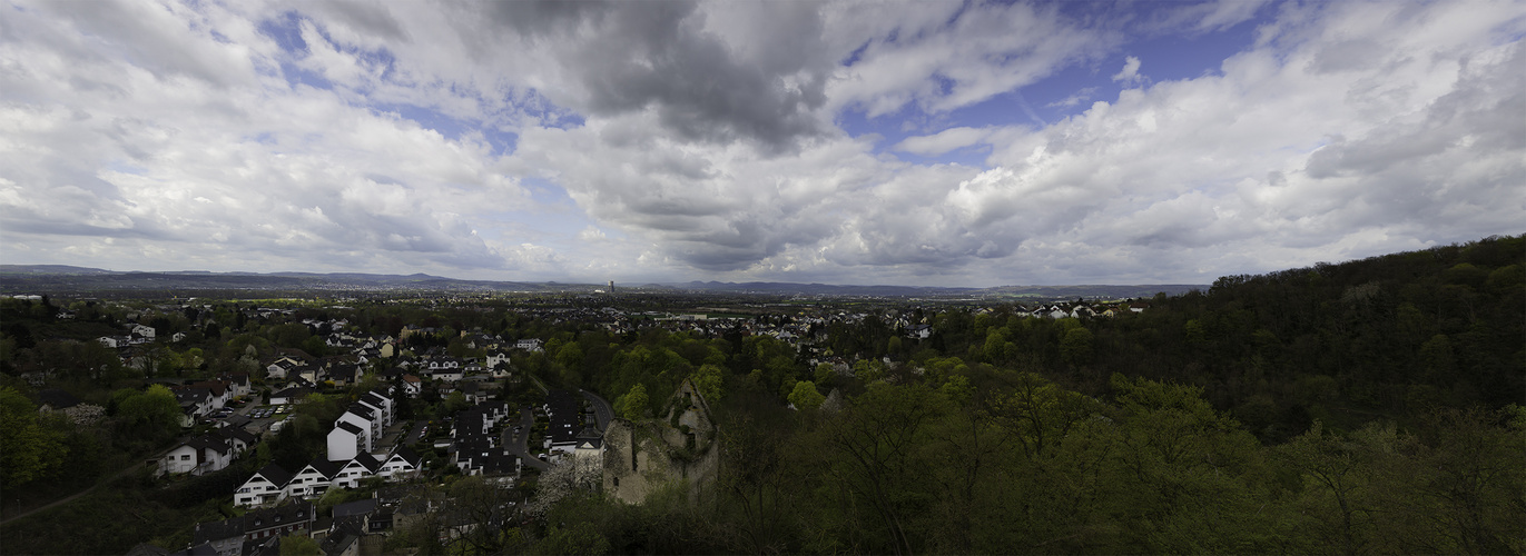 Ein Blick von der Burg Sayn...