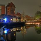 Ein Blick von der Ilmenau in Lüneburg