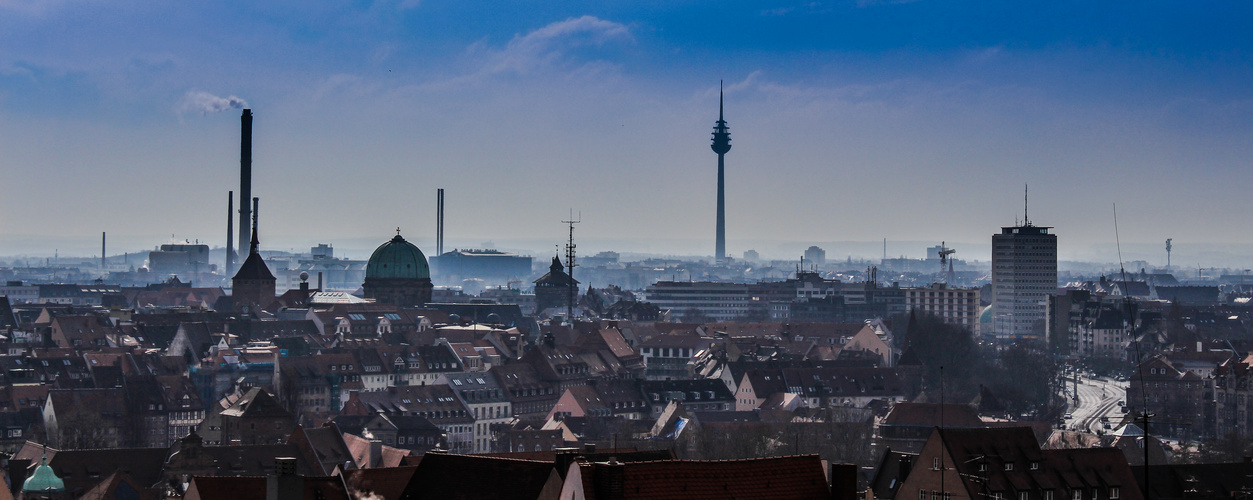 Ein Blick von der Nürnberger Burg