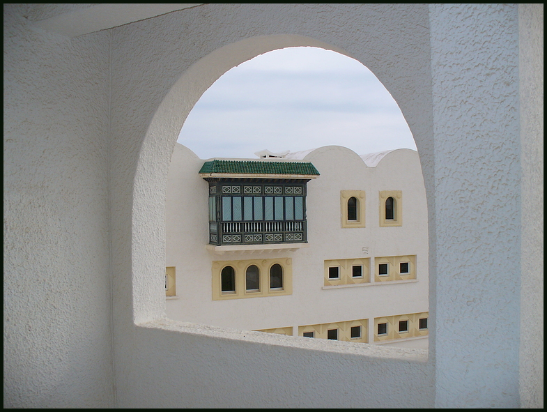 Ein Blick von meinem Balkon