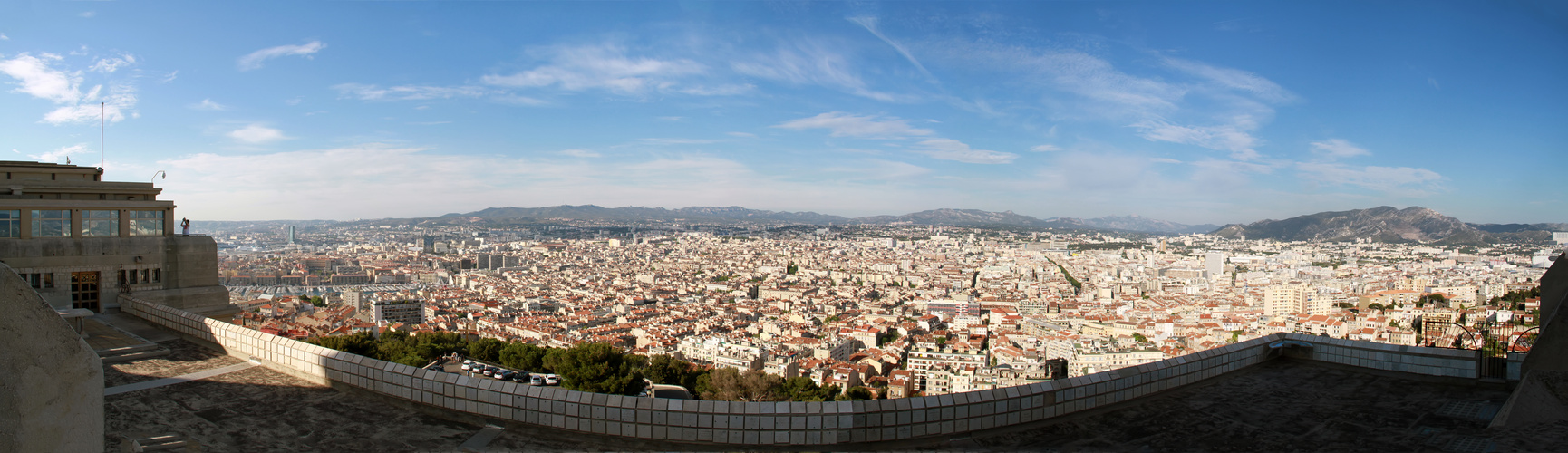 Ein Blick von Notre-Dame-de-la-Garde