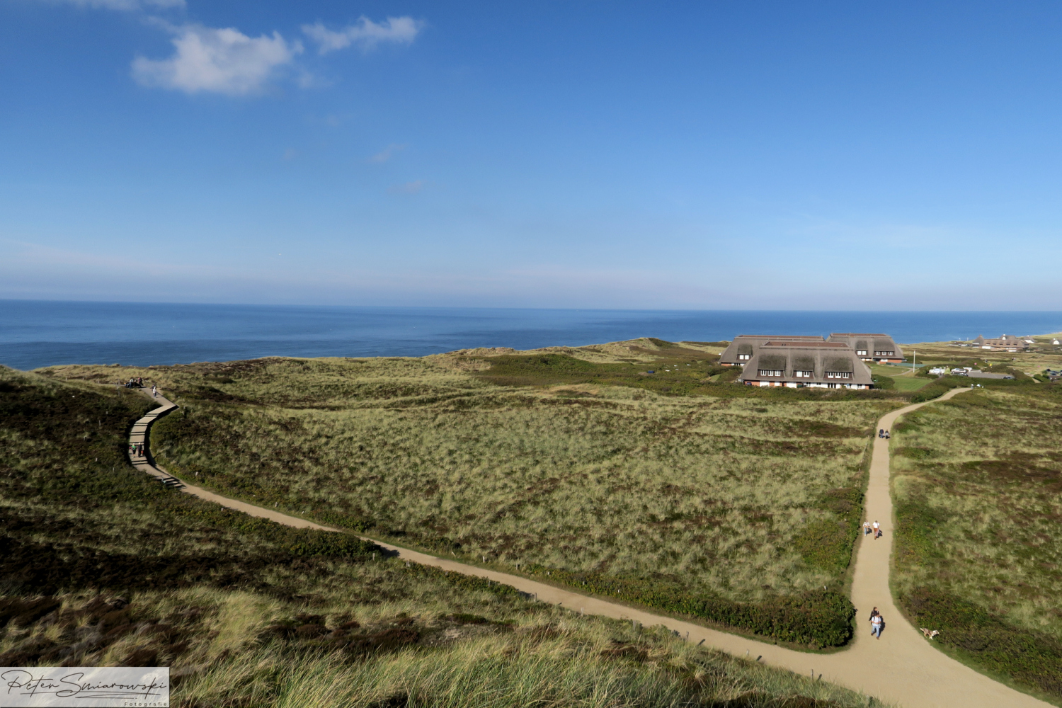 Ein Blick von Uwe Düne in Kampen auf Sylt.