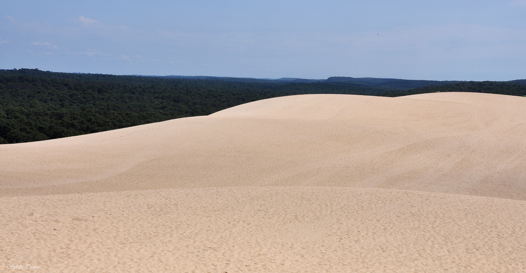 Ein Blick zur Düne von Pilat