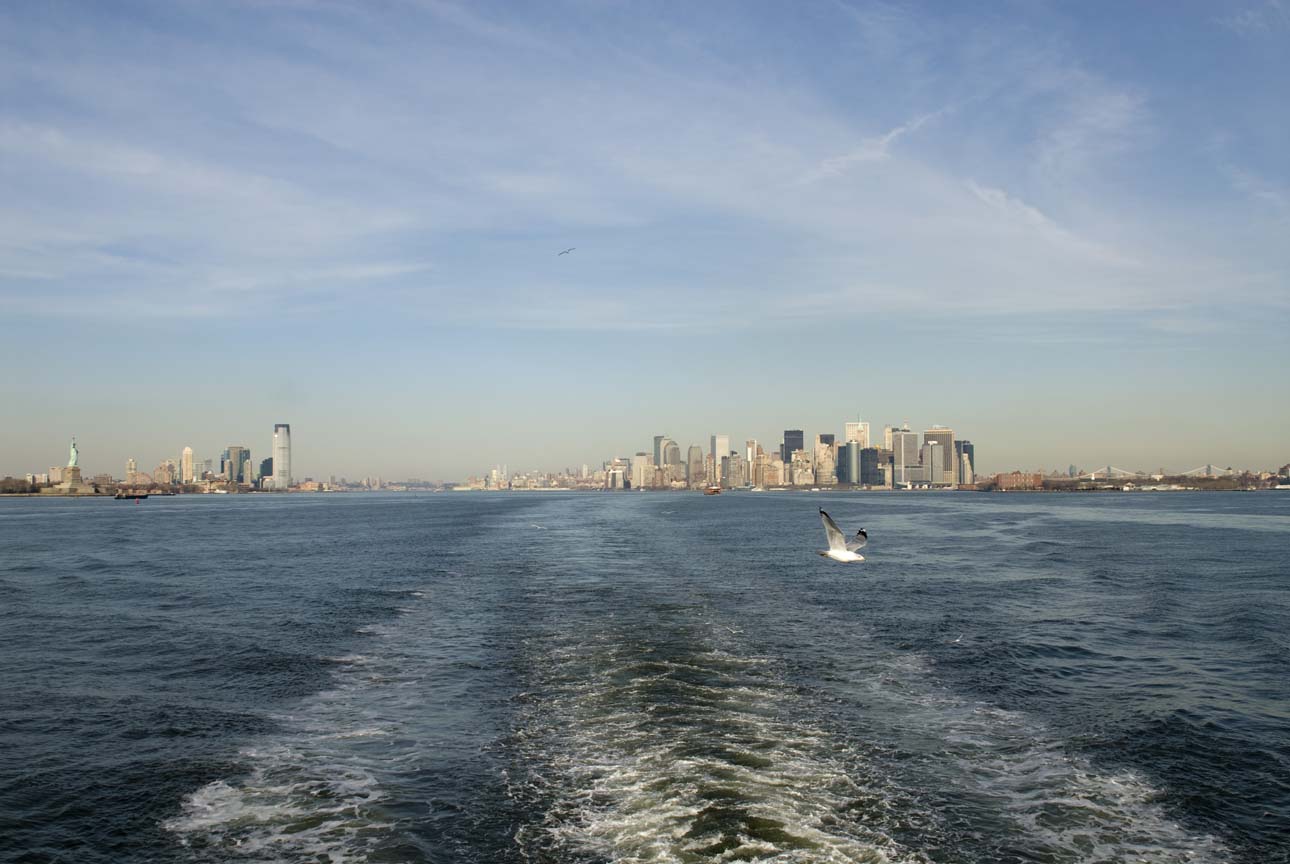 Ein Blick zurück ... Staten Island Ferry