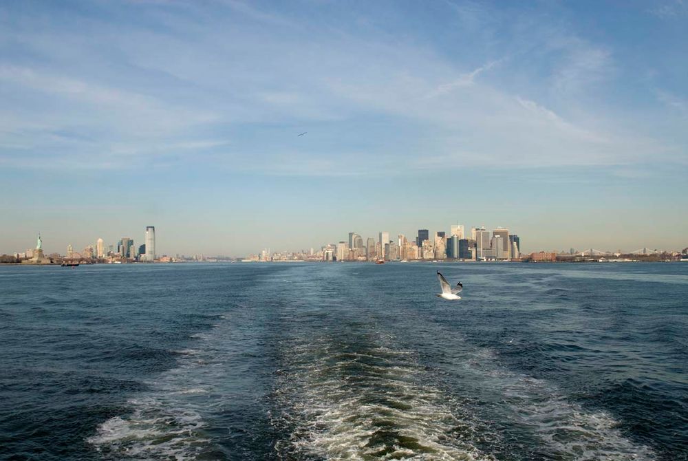 Ein Blick zurück ... Staten Island Ferry