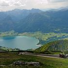 Ein Blick zurück zum Ausgangspunkt der St. Wolfgangsee