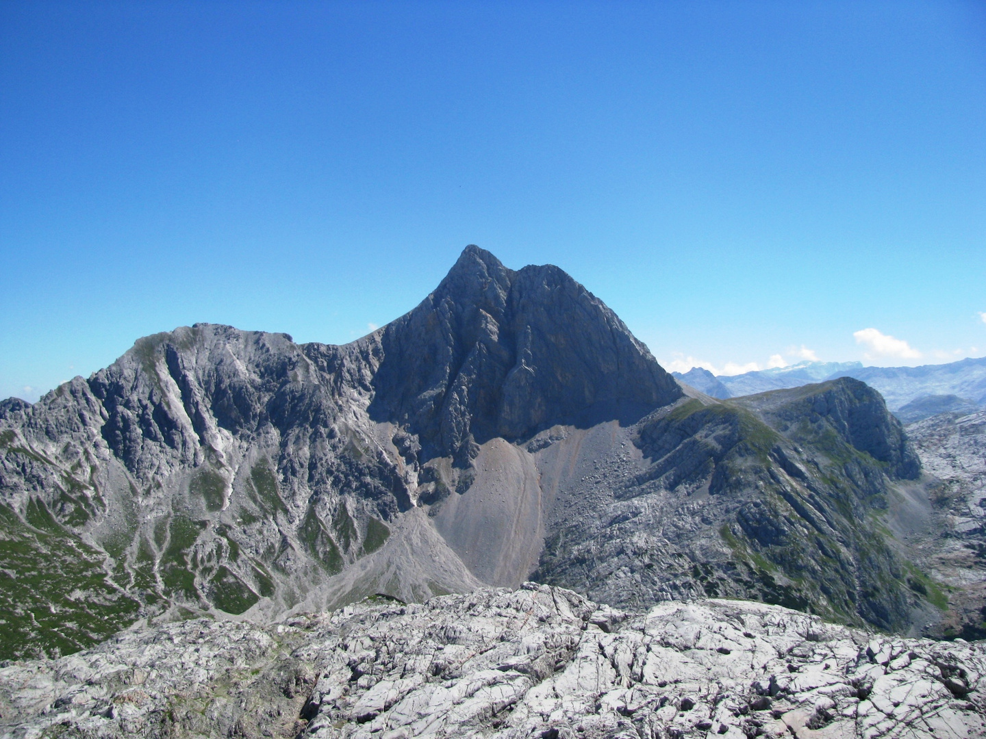 Ein Blick zurück zum Gr. Hundstod