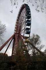 ein Blick zurück zum Riesenrad ...