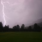 Ein Blitz in der Jachenau