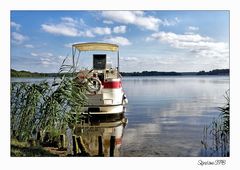 Ein Boot vor Anker...