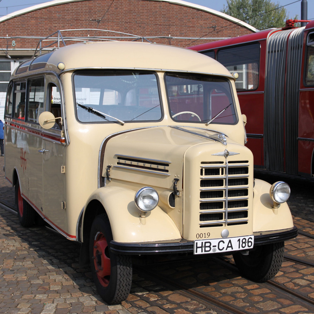 Ein Borgward Bus aus alten Tagen