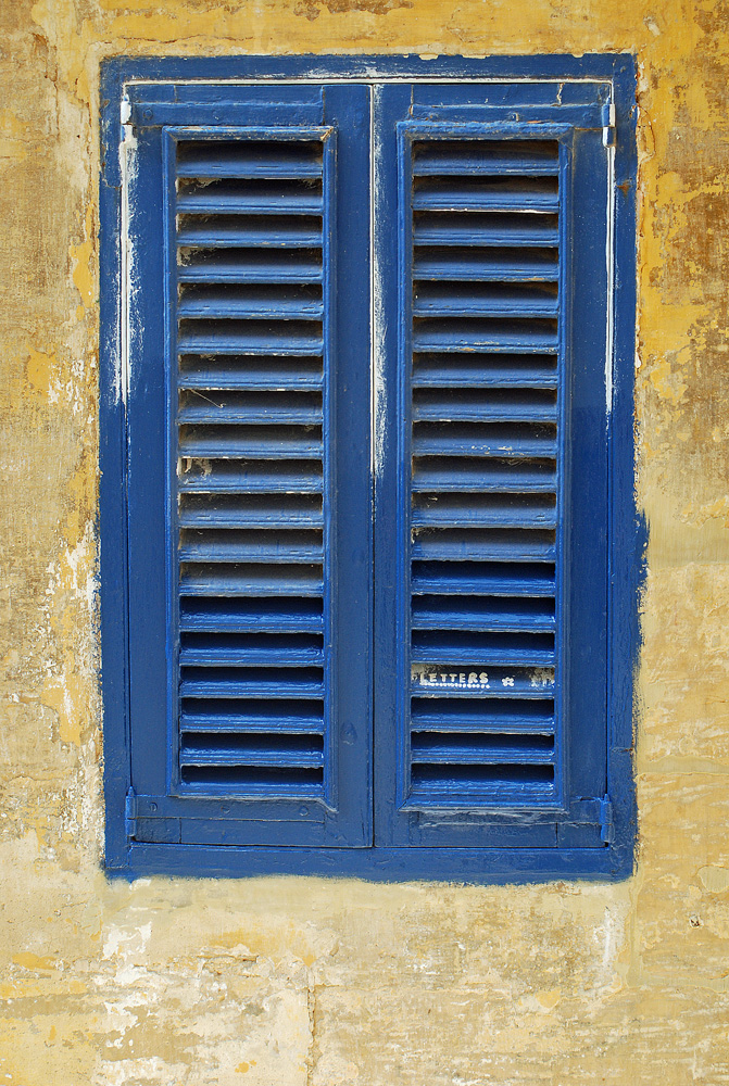 Ein Briefkasten auf Malta.