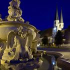 Ein Brunnen auf dem Kapellplatz