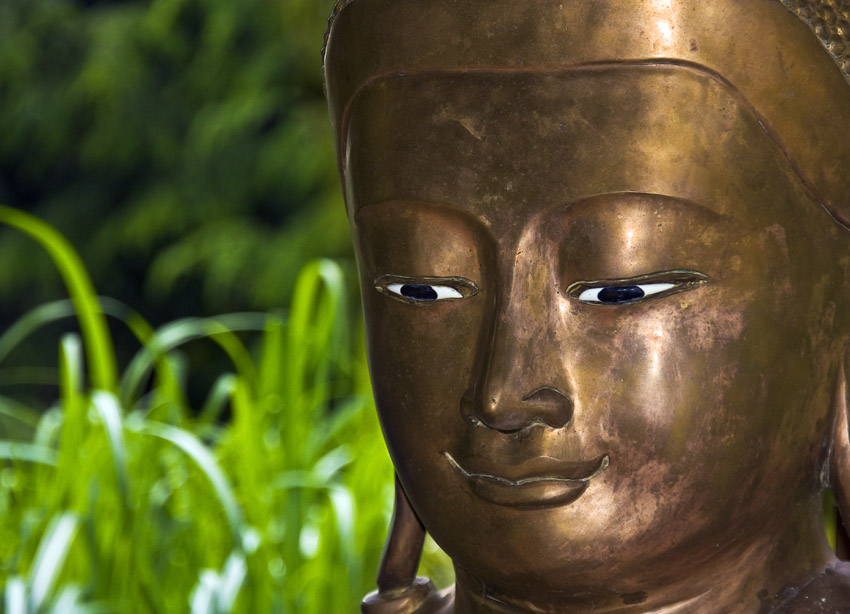 ein Buddha in der Oberpfalz