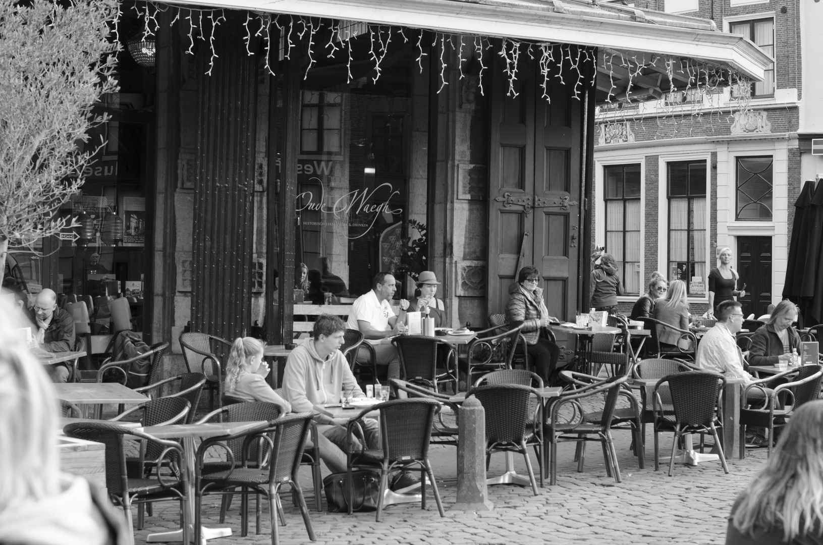 ein Cafe in Hoorn