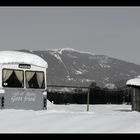 Ein Cafe überwintert...