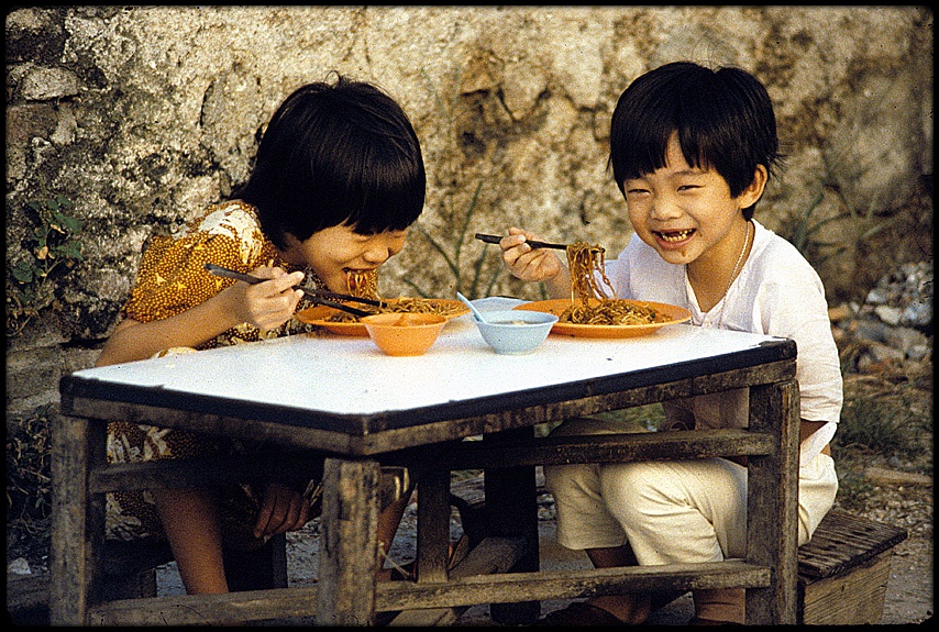 Ein cheerful lunch in Penang, Malaysia