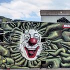Ein Clown in Wuppertal